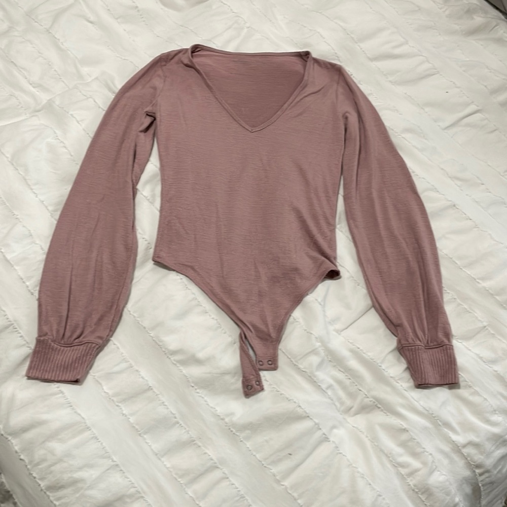 Abercrombie Long Sleeve Bodysuit